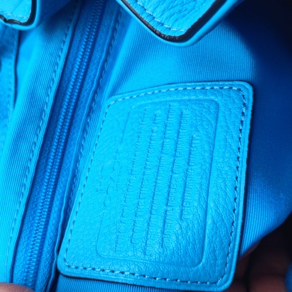 Coach gorgeous Billie Pebble leather like new backpack free shipping - Picture 13 of 13